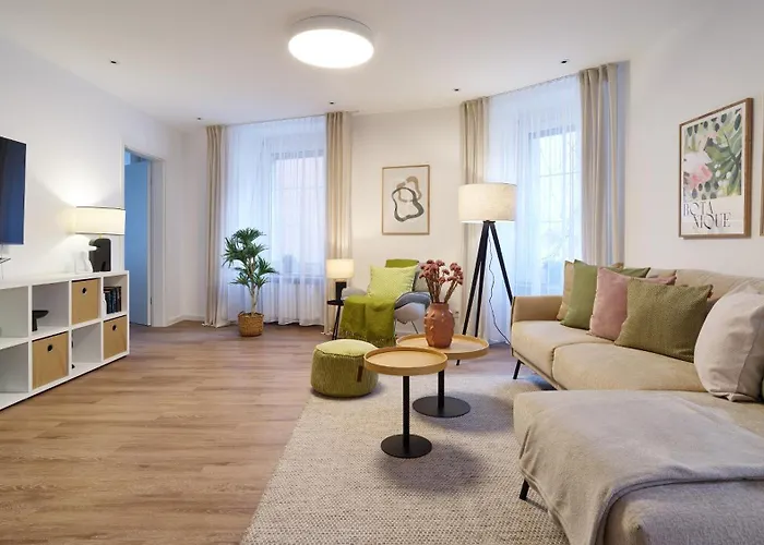 Bg Living & Hosting - Stilvolle Im Zentrum Von - 2 Schlafzimmer, Netflix, Waschmaschine, Bis 4 Personen וויטליך