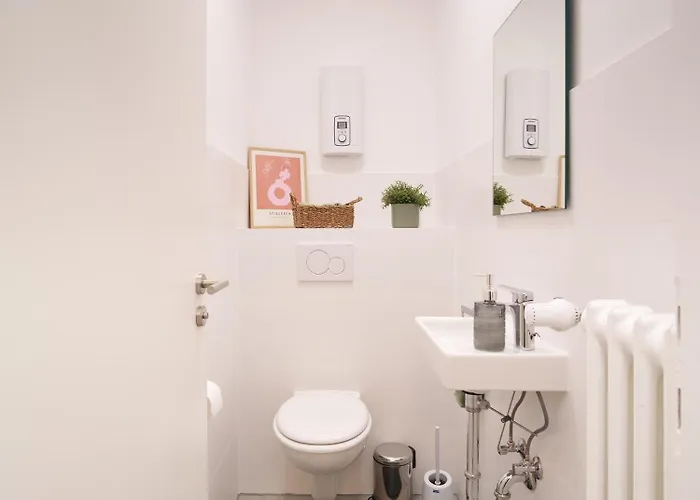 Bg Living & Hosting - Stilvolle Im Zentrum Von - 2 Schlafzimmer, Netflix, Waschmaschine, Bis 4 Personen וויטליך